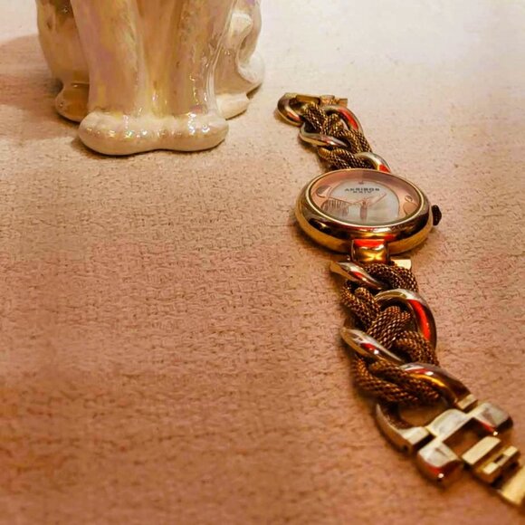 Akribos XXIV AK895RG-BX  Diamond dial  Twisted Chain Watch for Women - Picture 5 of 16